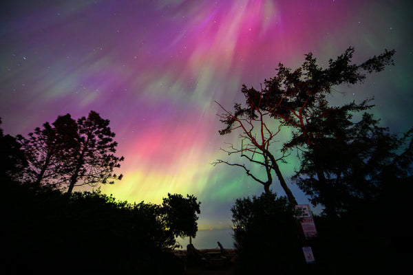 Aurora at the Ocean, May 2024