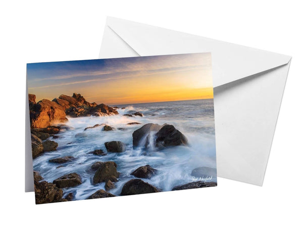 West coast photography blank greeting card by Shel Neufeld. Made from recycled cardstock and UV inks. 